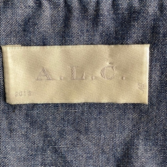 ALC Sleeveless Chambray Button Up - Picture 10 of 12